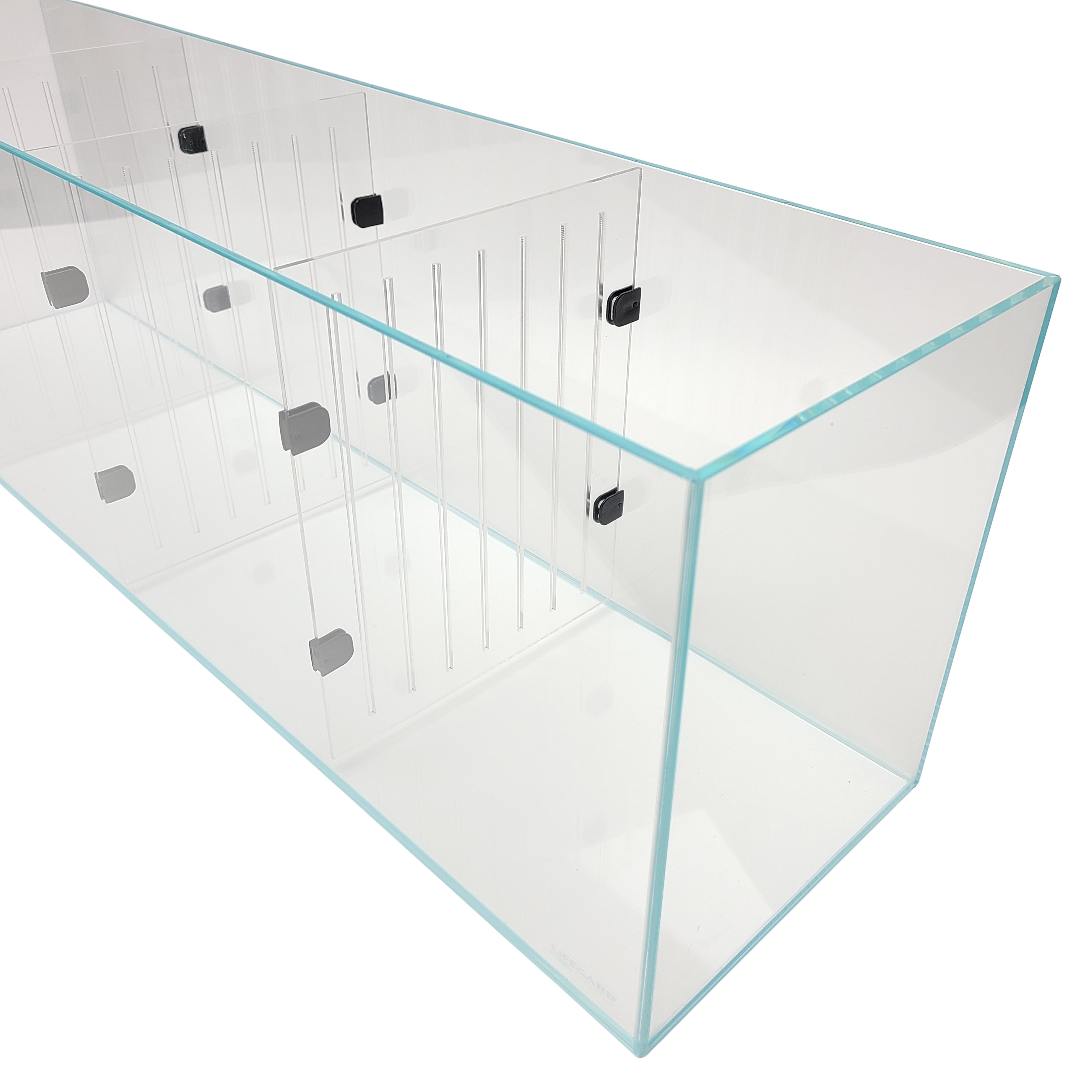Acrylic Divider Plate for 6 Gallon Bookshelf Aquariums - CLEAR