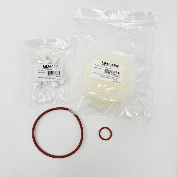 Replacement Sponges, Nylon Screws and O-Ring for R800128 Side Flow