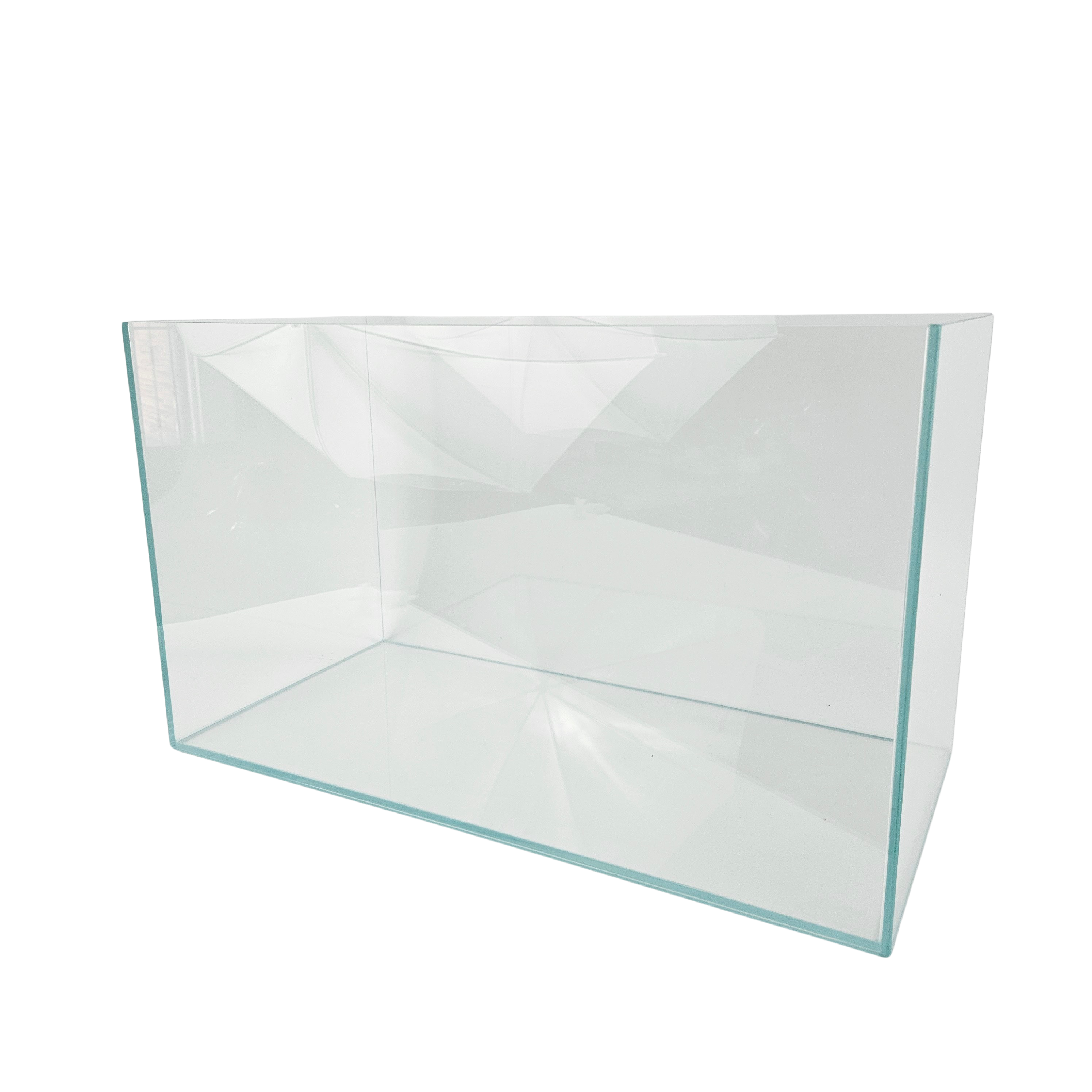 CRYSTAL Rimless Low Iron Ultra Clear Aquarium 6mm (17.11 gallons, 23.62