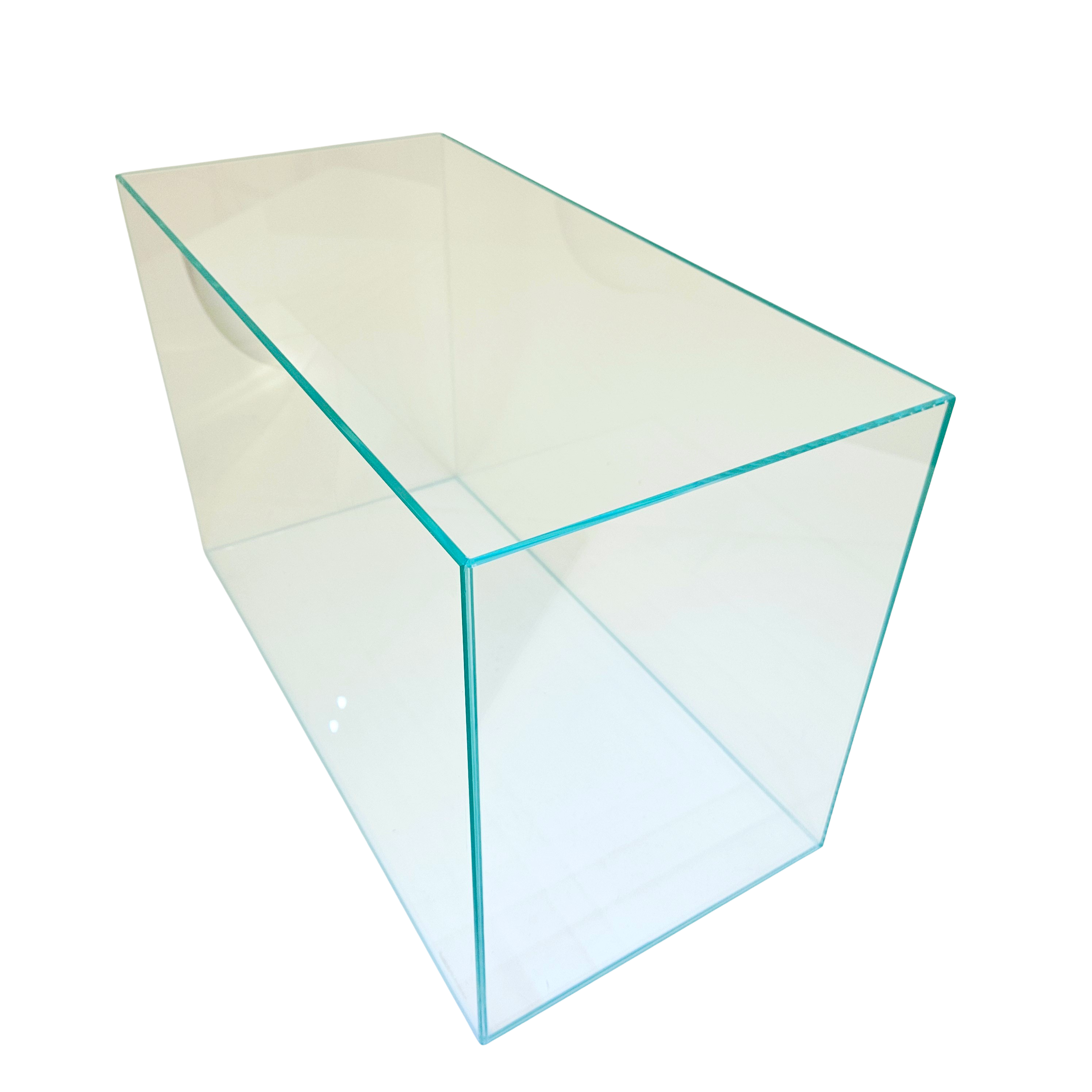 CRYSTAL 15 Gallon Rimless Low Iron Ultra Clear Aquarium 5mm