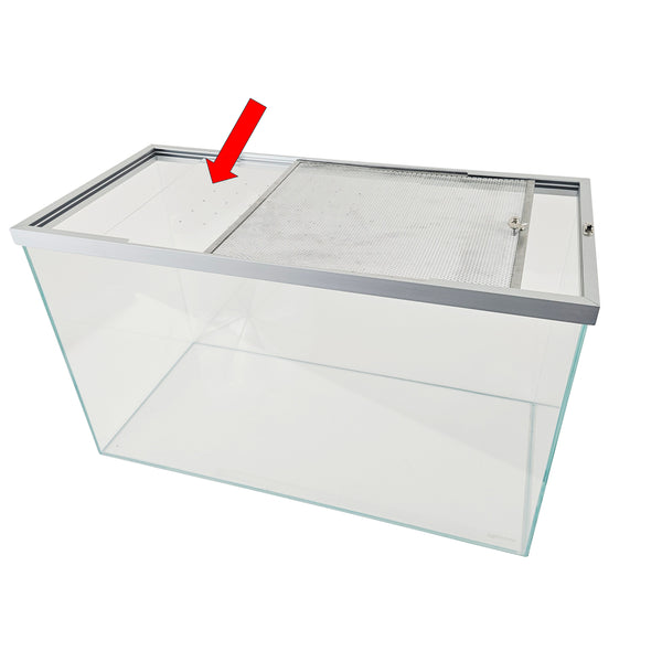 Replacement Acrylic Cover for Lid Frame 22 Gallon Bookshelf