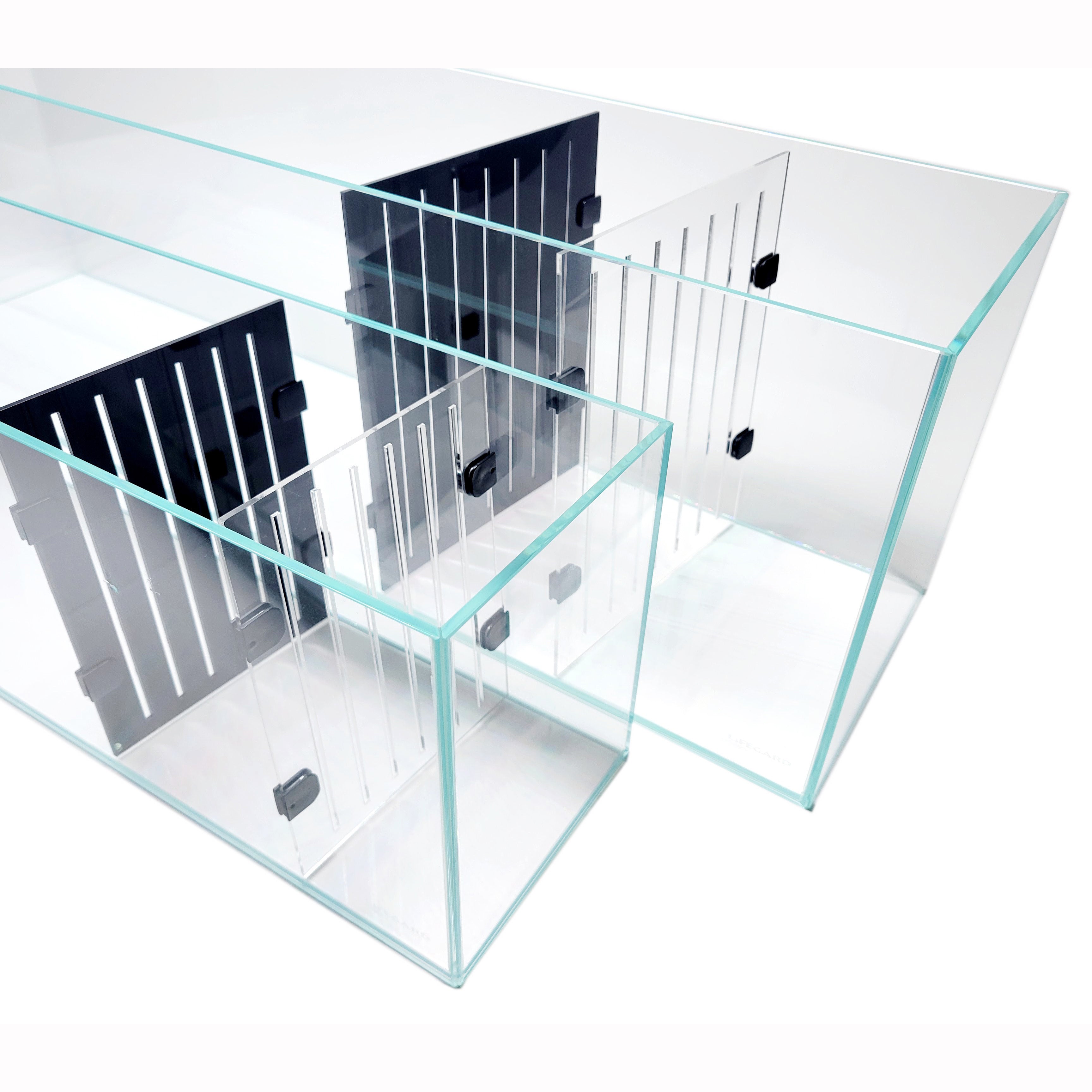 Acrylic Divider Plate for 6 Gallon Bookshelf Aquariums - CLEAR