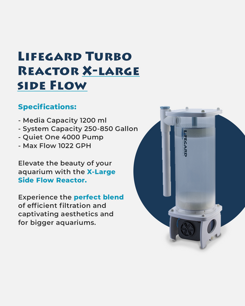 Lifegard Turbo Reactor-X-Large Side Flow - Lifegard Aquatics
