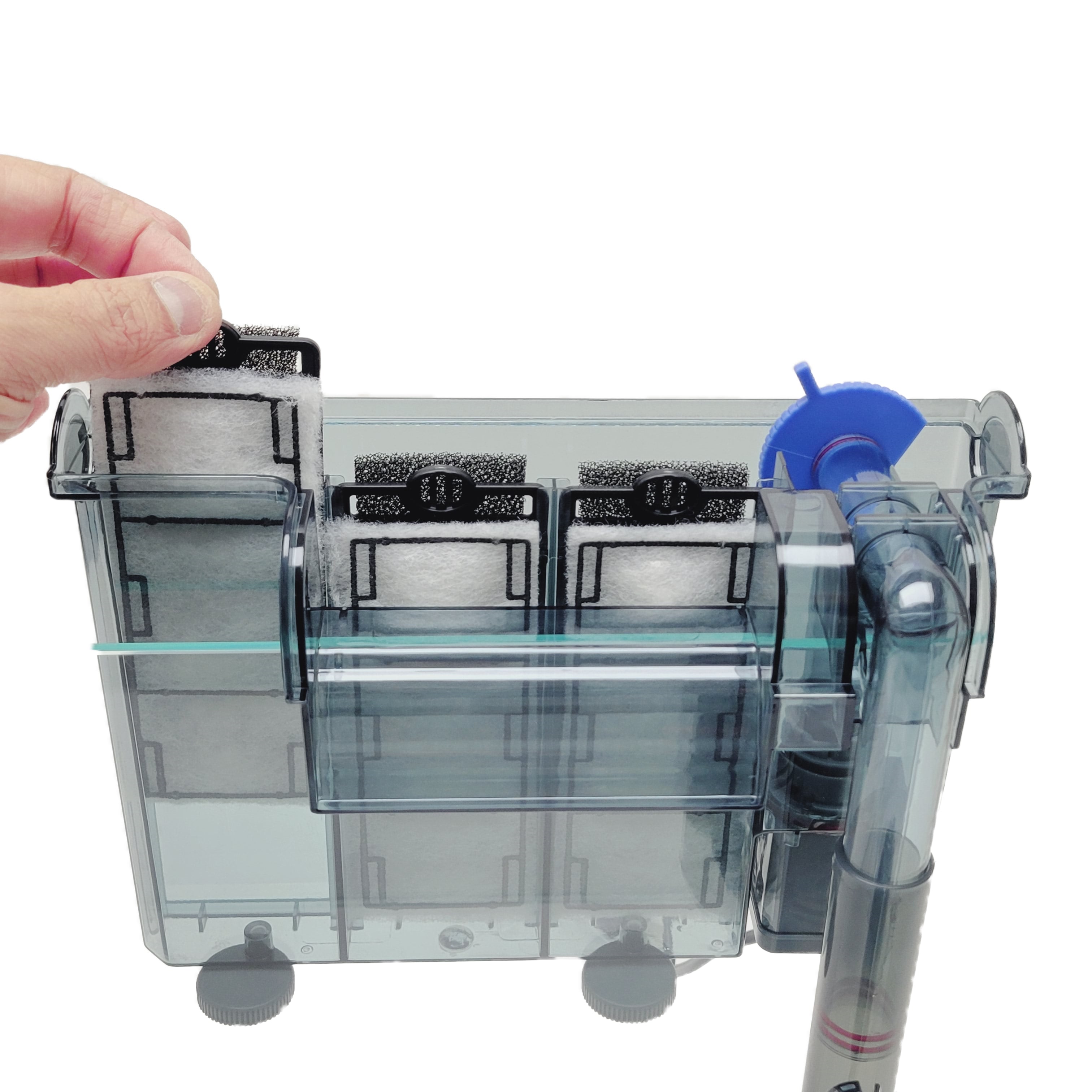 16 Gallon Clear Glass Bookshelf Aquarium Kit 6mm (33.85