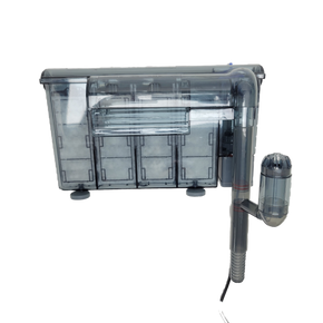 HOF-40 Quadruple Slim Design Hang On Filter for up to 40 Gallon Tank