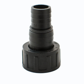 Pump Adapter, 1" FPT x 3/4" and 1" Hose connector