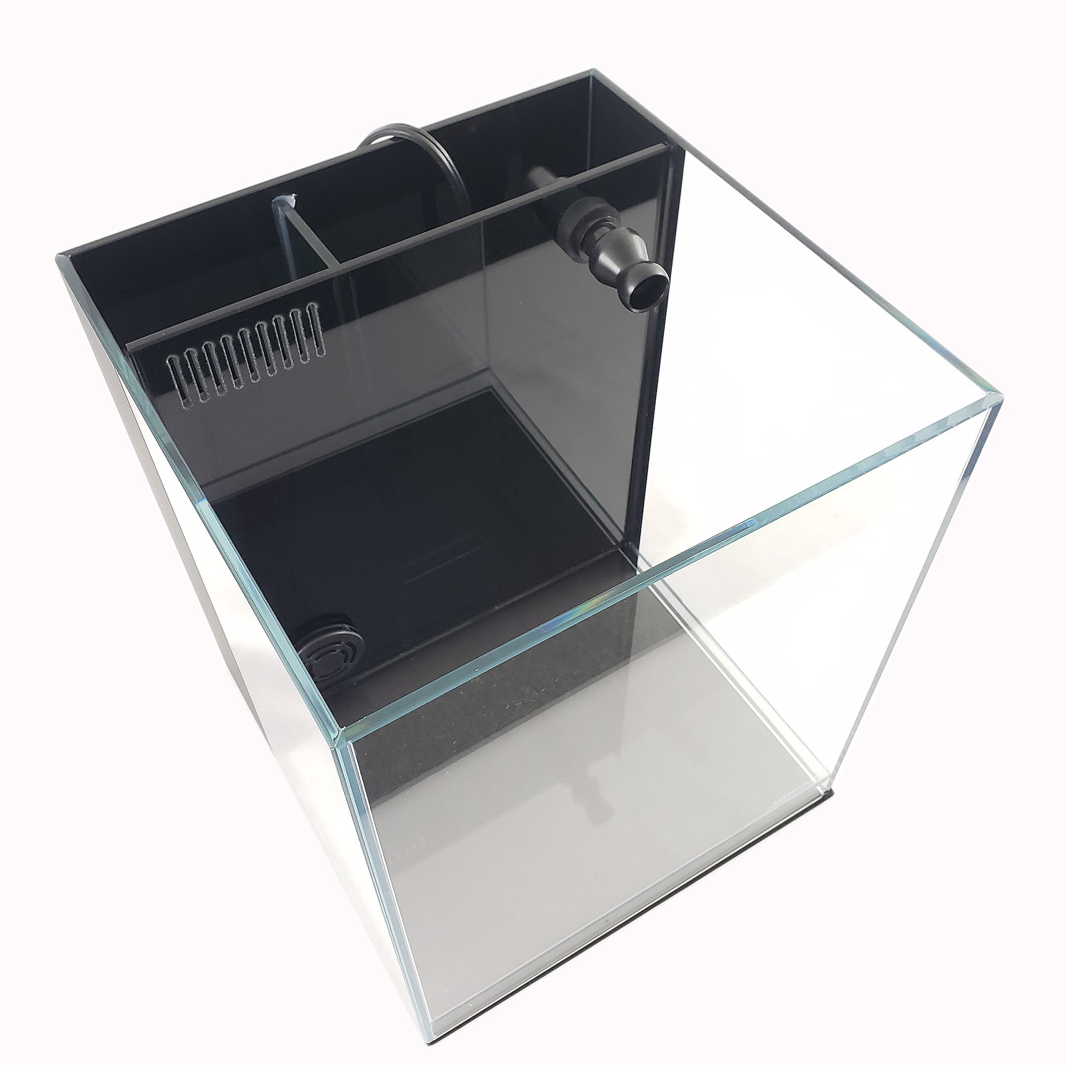 5 Gallon Elevated 45° Degree Low Iron Ultra Clear Aquarium - 9.84