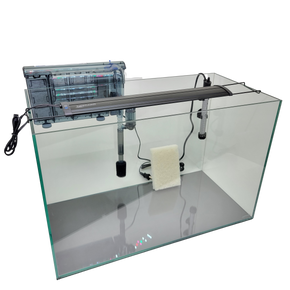20 Gallon Rimless Clear Glass Aquarium 6mm Kit (24.40"x12.20"x15.74")