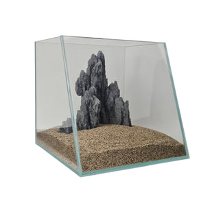 3.4 Gallon Full View Tank with Seiryu Aquascaping Resin Stone