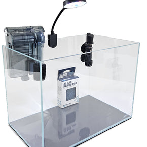 5 Gallon Rimless Clear Glass Aquarium Kit 5mm (15.74"x7.87"x9.84")