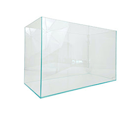 1 Gallon Ultra-Low Iron Nano Rimless Cube Tank 5mm