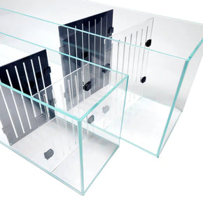Acrylic Divider Plate for 22 Gallon Bookshelf Aquariums - CLEAR