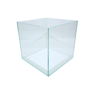 2 Gallon Ultra-Low Iron Nano Rimless Cube Tank