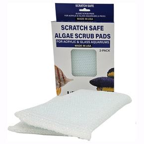 Scratch Safe Acrylic and Glass Algae Pads 5" x 3" Made in U. S. A.