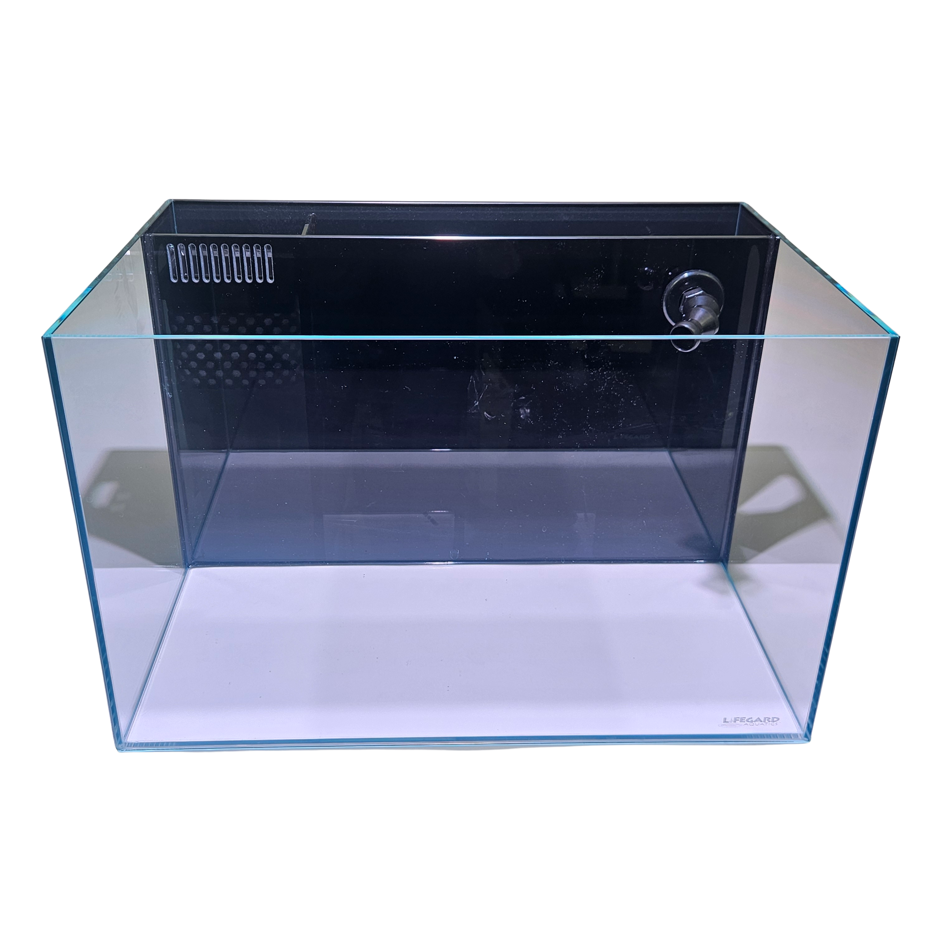 CRYSTAL 45 Degree Low Iron Ultra Clear Aquarium with Built in Back CRYSTAL 45 Degree Low Iron Ultra Clear Aquarium with Built in Back