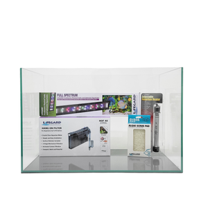 Clear Glass Rimless Aquarium Kits