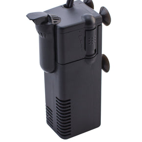 Lifegard Full-View 5 Gallon Aquarium KIT with LED Light and Submersible Filter
