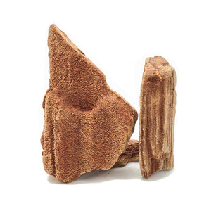 Redwood Petrified Stone 10 Gallon Kit-Approximately 3-Medium/6-Small Rocks