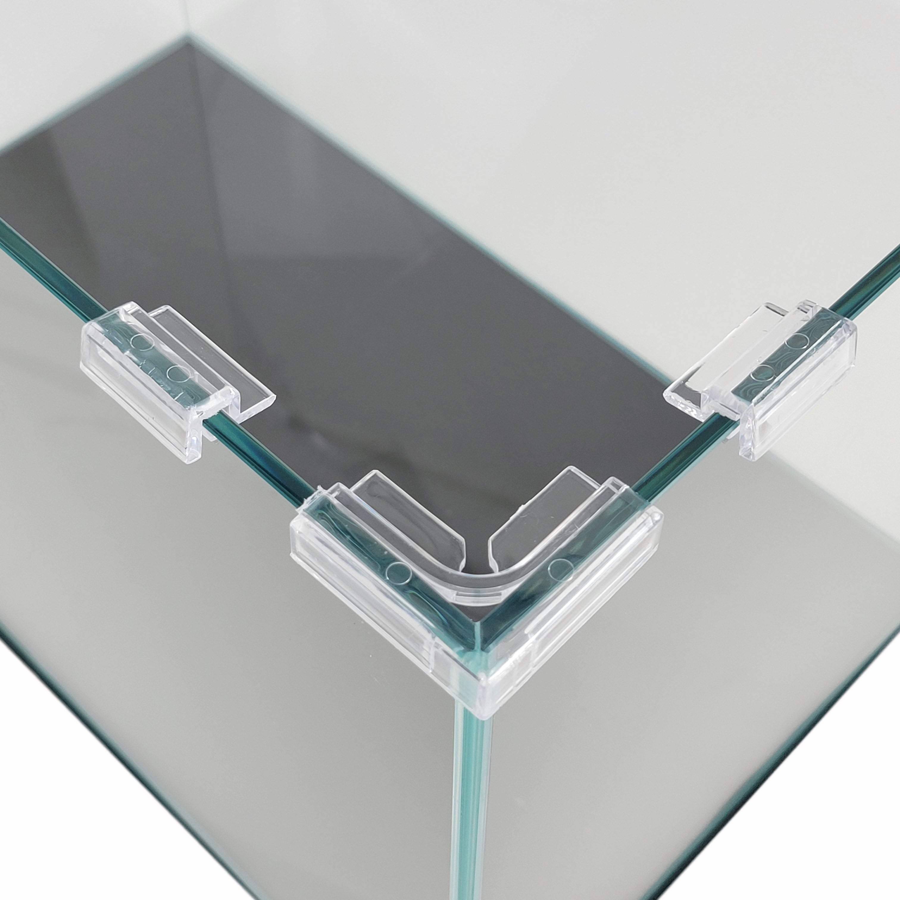 UNS Long Tank Glass Lid With Clear Clips