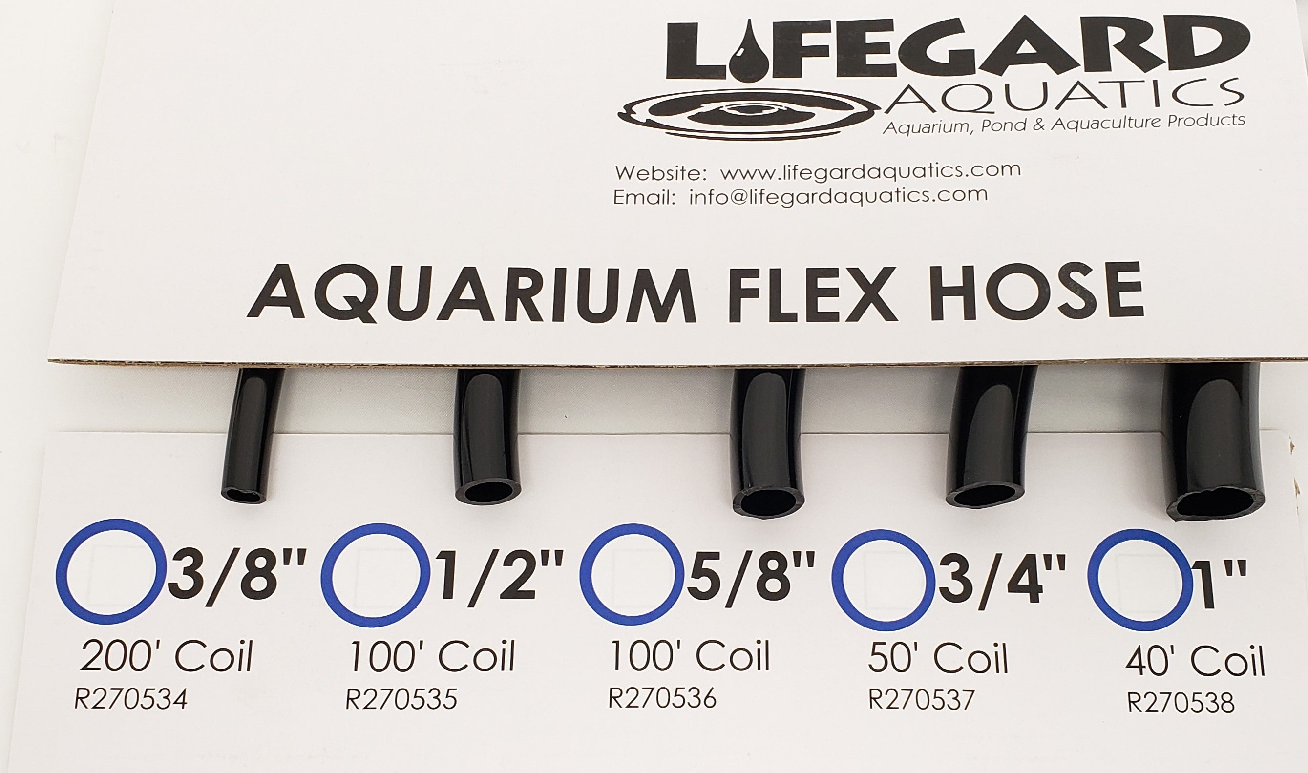 Sealproof Rollerflex Kinkproof 1–1/5,1 cm Tube d'étang et aquarium Tuyau,  3,8 cm, 6,1 m, Noir 1