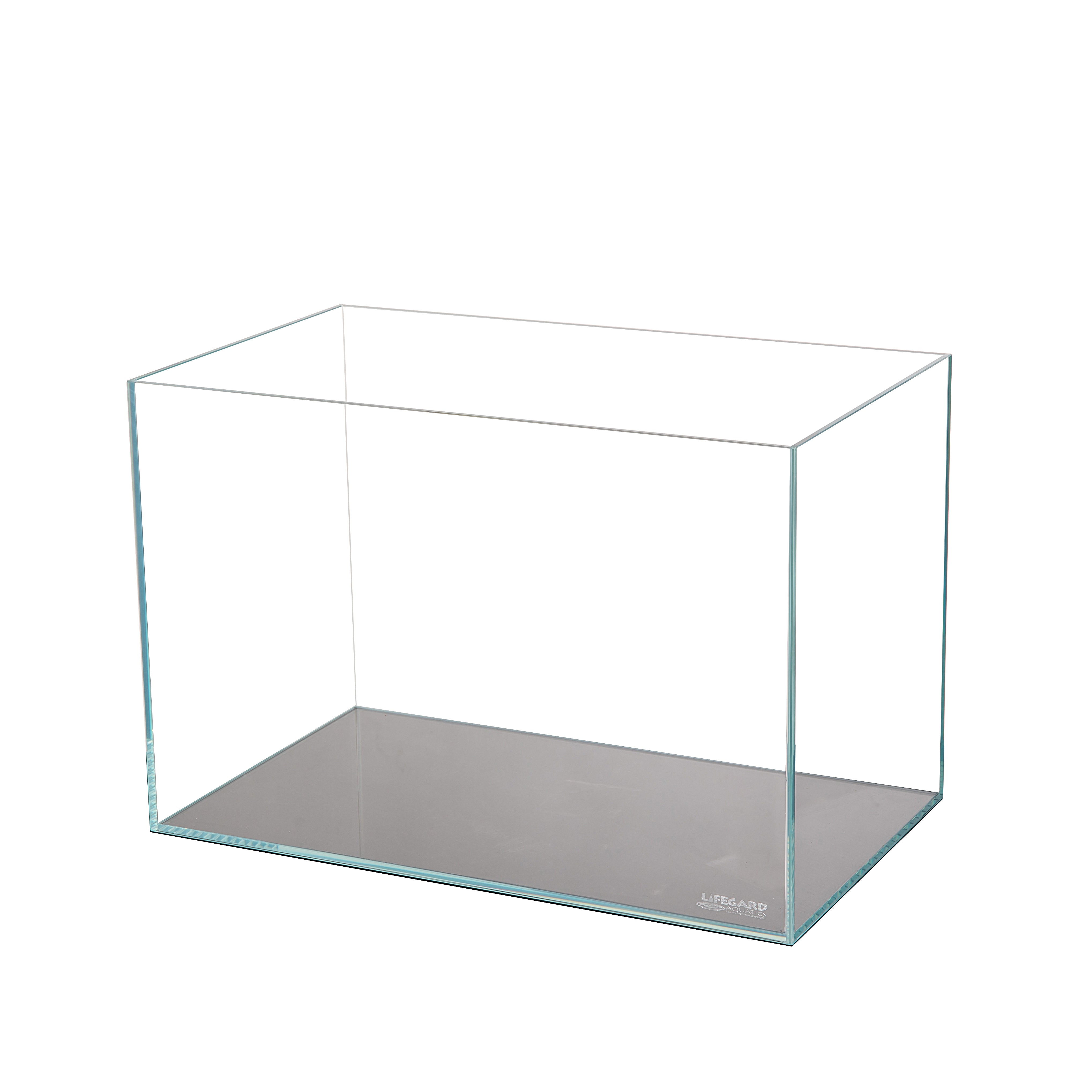Lifegard Aquatics 5 Gallon Rimless Clear Glass Aquarium 5mm Thick Glass