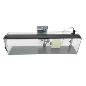 6 Gallon Clear Glass Bookshelf Aquarium Kit 5mm (29.92"x5.90"x7.87")