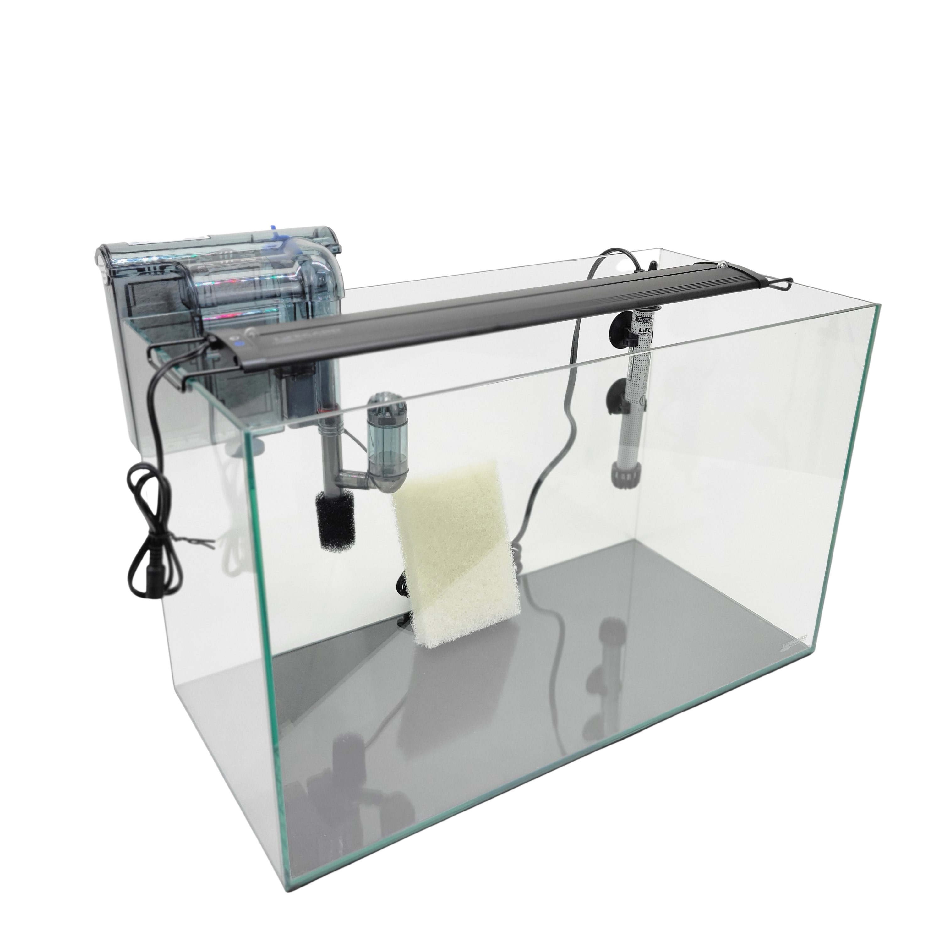 10 gallon rimless sales aquarium